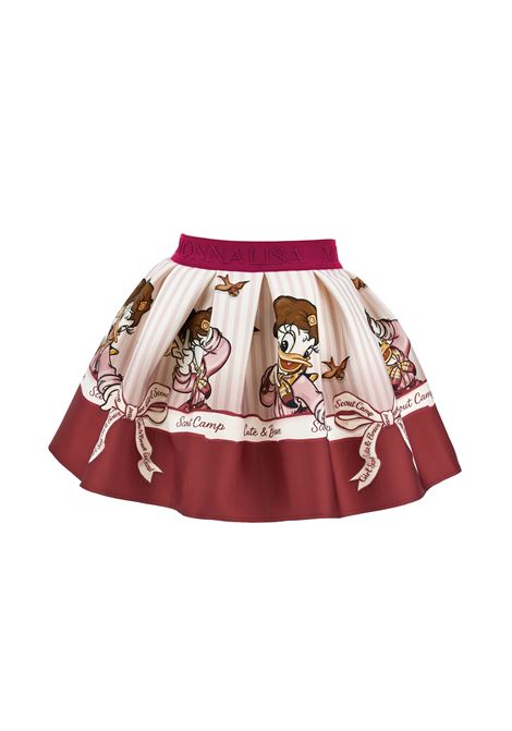Gonna con stampa grafica MONNALISA KIDS | 11H707 86250198